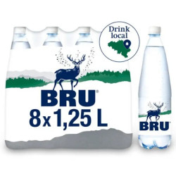 Bru Eau Pétillante 8x1,25 L