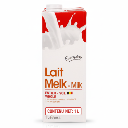 Everyday Lait Entier Brique 1 L