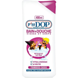P'tit Dop Framboise Cassis Bain Douche 400 Ml