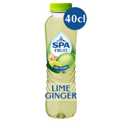 Spa Fruit Lime Gingembre Non Pétillant Bouteille 40 Cl
