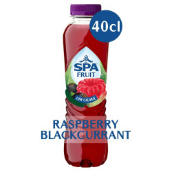 Spa Fruit Framboise Cassis Non Pétillant Bouteille 40 Cl