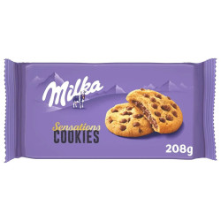 Milka Cookies Sensations Cœur Choco Fondant 208 Gr