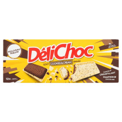 DéliChoc Cookies & Cream Biscuits 150 Gr