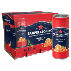 San Pellegrino Aranciata Rossa 6x33 Cl