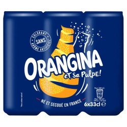 Orangina Canette 6x33 Cl