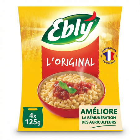 Ebly Blé Gourmand Sachets 4x125 Gr