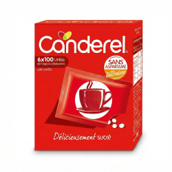 Canderel Édulcorant Recharge 6x100 Pièces