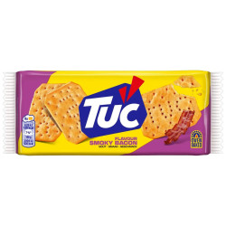 Paquet Lu Tuc Smoky Bacon 100g biscuits apéritifs Papy Discount Liège.