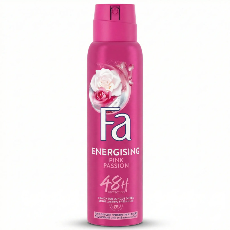 Fa Energising Pink Passion 48H Déodorant Spray 150 Ml