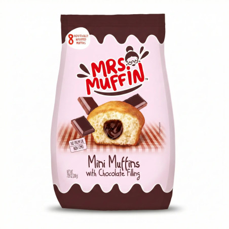 Mrs. Muffin Chocolat Mini Muffins 8x25 Gr