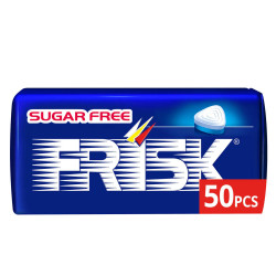 Boîte 50 pastilles Frisk XL Peppermint sans sucre fraîcheur intense prix discount Liège.