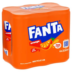 Fanta Orange 6x33 Cl