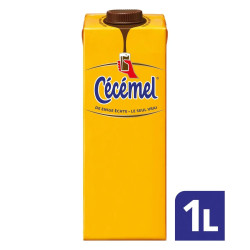 Brique 1L Cécémel lait chocolaté onctueux boisson culte prix discount Province de Liège.