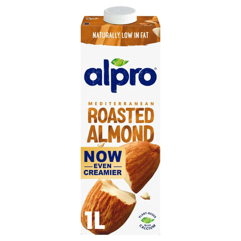 Brique Alpro Amandes Grillées 1 litre lait végétal sans lactose discount Province de Liège.