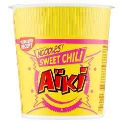 Aiki Noodles Sweet Chili Cup Nouilles Instantanées 68 Gr