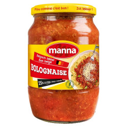 Manna Sauce Bolognaise pour Pâtes 720 Gr