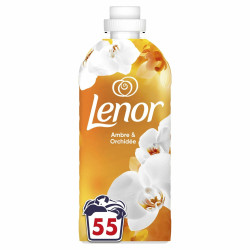 Adoucissant Lenor Ambre et Orchidée 1,155L 55 doses prix discount Province de Liège.