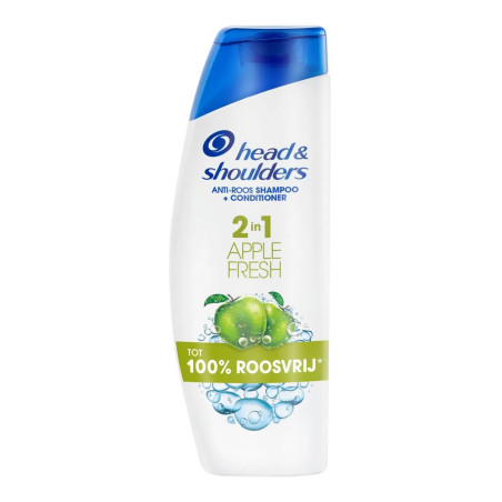 Shampoing Head & Shoulders Apple Fresh 2en1 300ml antipelliculaire pomme prix discount Liège.
