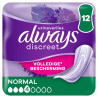 Serviettes Always Discreet Normal 12 pièces protection fuites urinaires discount Liège.