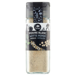 Carrefour Poivre Blanc Moulu 45 Gr