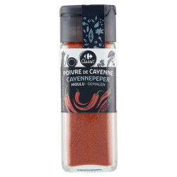 Carrefour Poivre de Cayenne Moulu 35 Gr