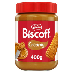 Lotus Biscoff Spéculoos Creamy Pâte à Tartiner 400 Gr