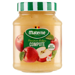 Materne Compote de Pommes avec Morceaux 375 Gr