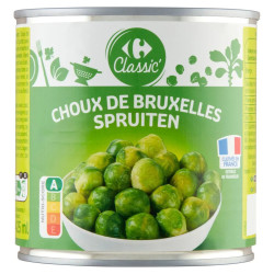 Carrefour Choux de Bruxelles Conserve 400 Gr