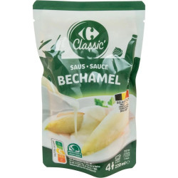 Sauce béchamel Carrefour 220ml sachet - Discount livraison Province de Liège