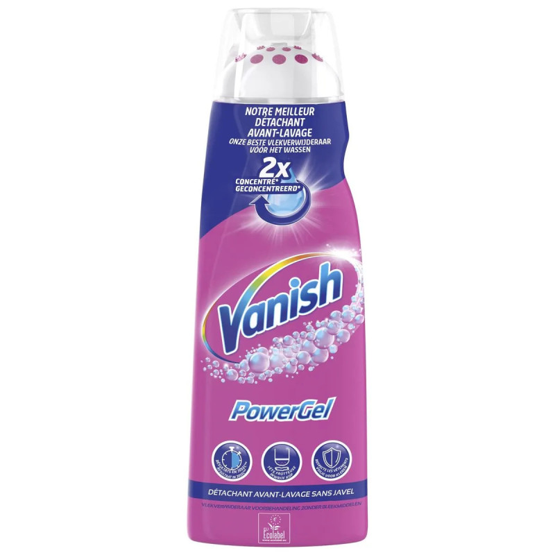 Flacon Vanish Power Gel 200ml avec tête frottante prix discount Liège.