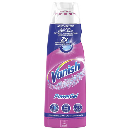 Flacon Vanish Power Gel 200ml avec tête frottante prix discount Liège.