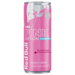 Red Bull Pink Edition Sugar Free Forest Fruits 25 Cl
