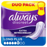 Always Discreet Long Plus 16 serviettes fuites urinaires protection discrète Liège.