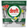 Pack 34 capsules Dreft Platinum Lemon lave-vaisselle dégraissage intense prix discount Liège.
