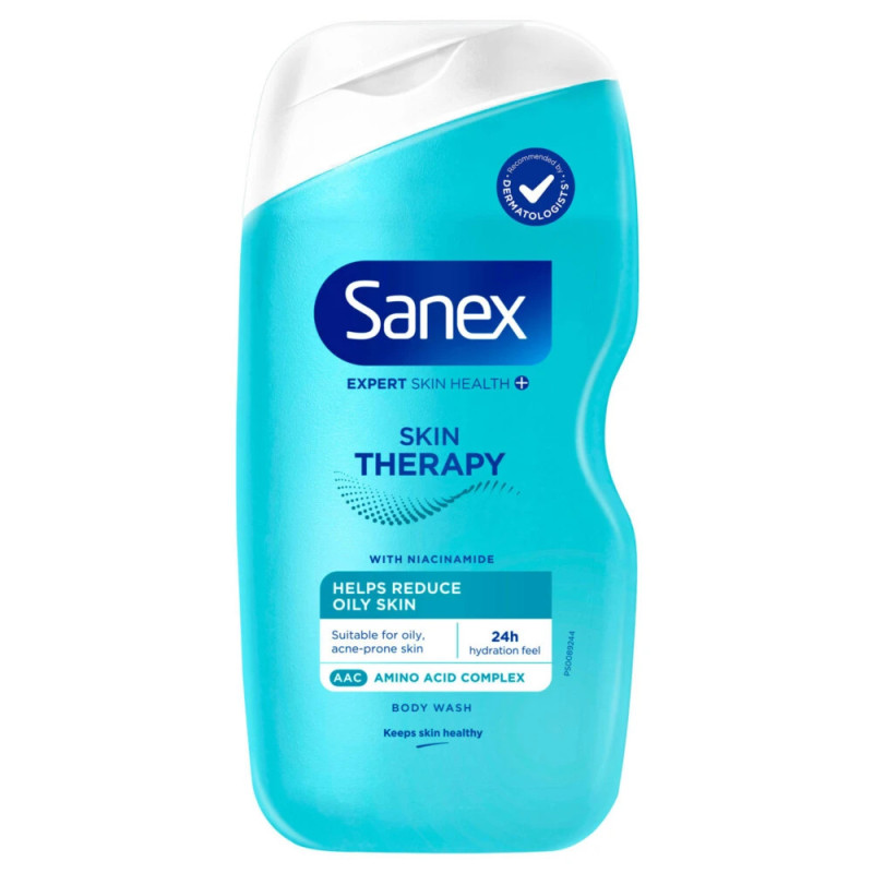 Sanex Skin Therapy Helps Reduce Oily Skin Gel Douche 450 Ml