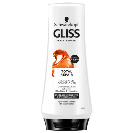 Gliss Total Repair Après-Shampoing 200 Ml