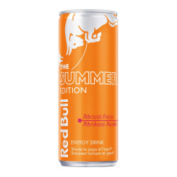Red Bull Summer Edition Abricot & Fraise 25 Cl