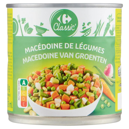 Carrefour Macédoine de Légumes Conserve 400 Gr