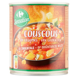 Carrefour Couscous de Légumes à l'Orientale Conserve 800 Gr