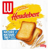 Paquet biscottes Lu Heudebert Naturel 300g petit-déjeuner prix discount Province de Liège.