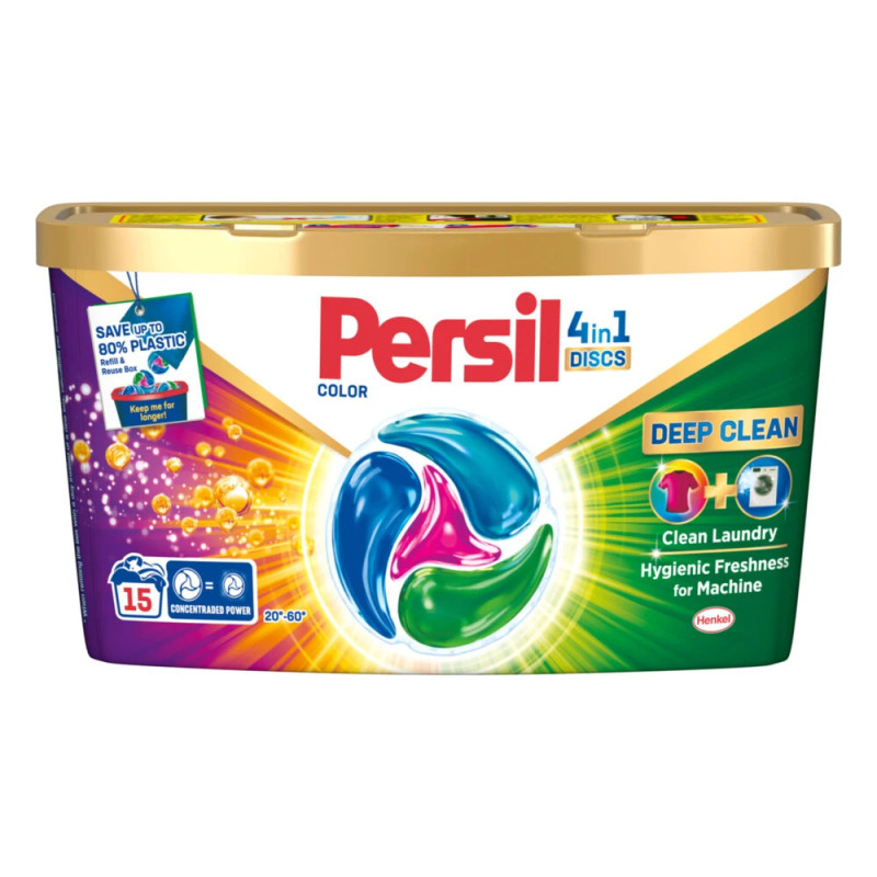 Persil Discs Color Lessive Caps 15 Pièces