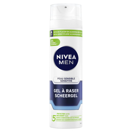 Nivea Men Sensitive Gel à Raser 200 Ml