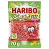 Sachet Haribo Spaghetti Red Fizz 70g bonbons fils acidulés discount province de Liège.