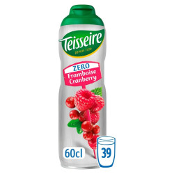 Teisseire Zero Framboise Cranberry 60 Cl