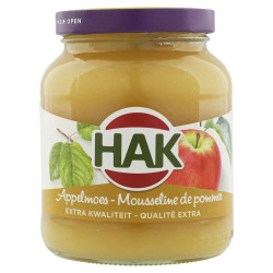 Hak Mousseline de Pommes Qualité Extra Bocal 355 Gr