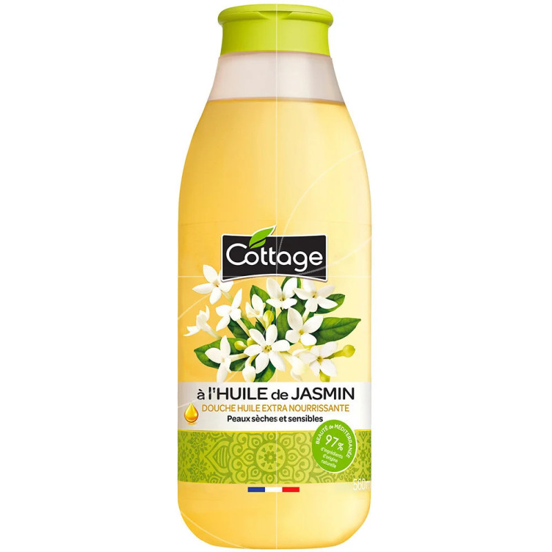 Cottage Huile de Jasmin Douche 560 Ml