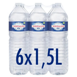 Cristaline Eau Plate 6x1,5 L