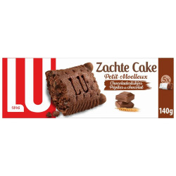 Lu Petit Moelleux Pépites de Chocolat Cakes 5x28 Gr