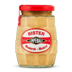 Bocal moutarde Bister l'Impériale 250g pot grenade Papy Discount Liège.