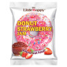 Donut The Little Happy fourré confiture fraise 60g pâtisserie discount Liège.